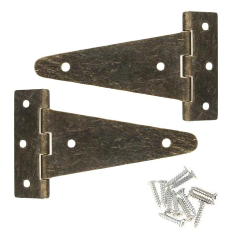 Heavy Duty Bronze Flat T Hinge