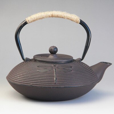 Cast Iron Tea Pot Set 4 Color  Kettle