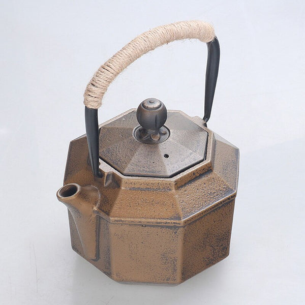 Handmade  Old Cast Iron Kettle