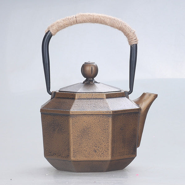 Handmade  Old Cast Iron Kettle