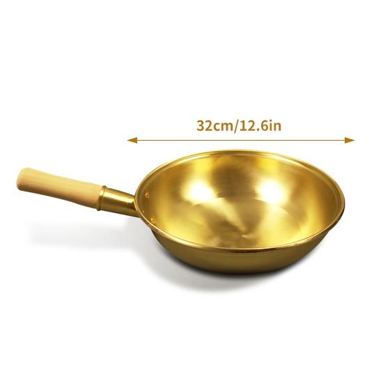 Pure Copper Wok Pan Copper Pot