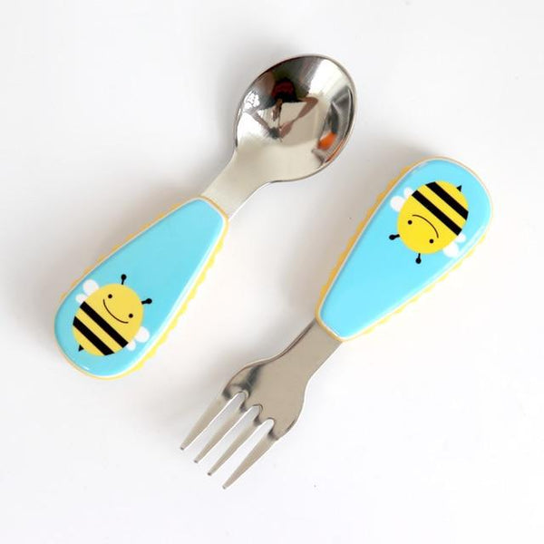 2pcs Hello Kitty Spoon Fork Set