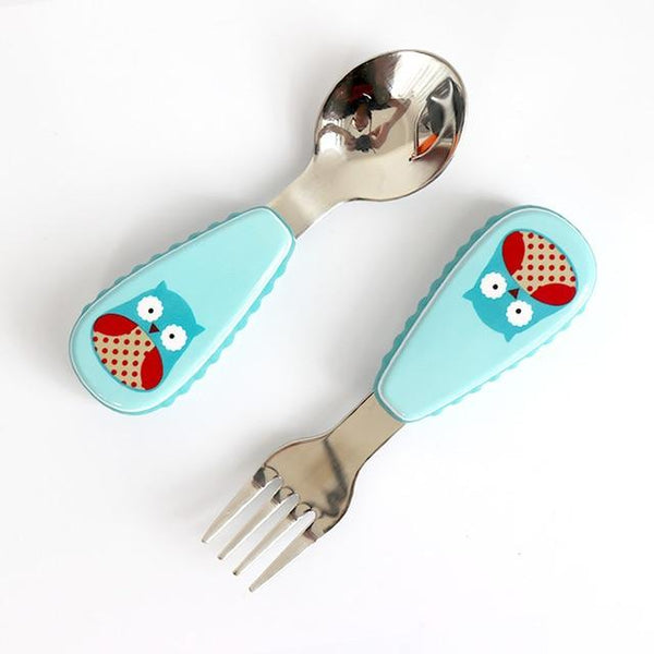 2pcs Hello Kitty Spoon Fork Set