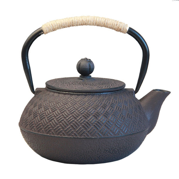 Cast Iron Tea Pot Set 4 Color  Kettle